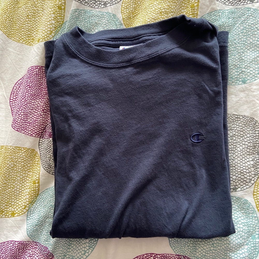 champion long sleeve tee